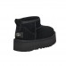 UGG Classic Ultra Mini Platform παιδική μπότα 1157791K-BLK μαύρη